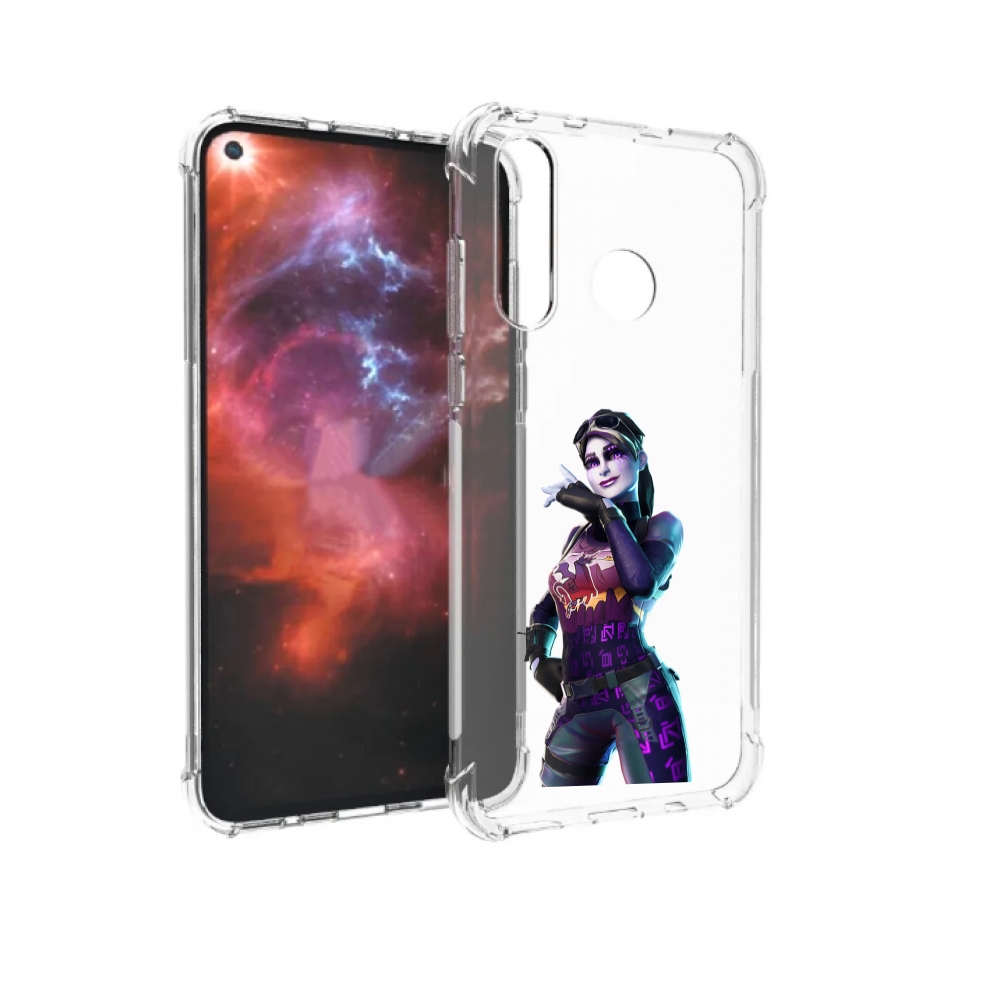 

Чехол бампер MyPads Fortnite-3 для Huawei Nova 4 противоударный, Прозрачный, Tocco