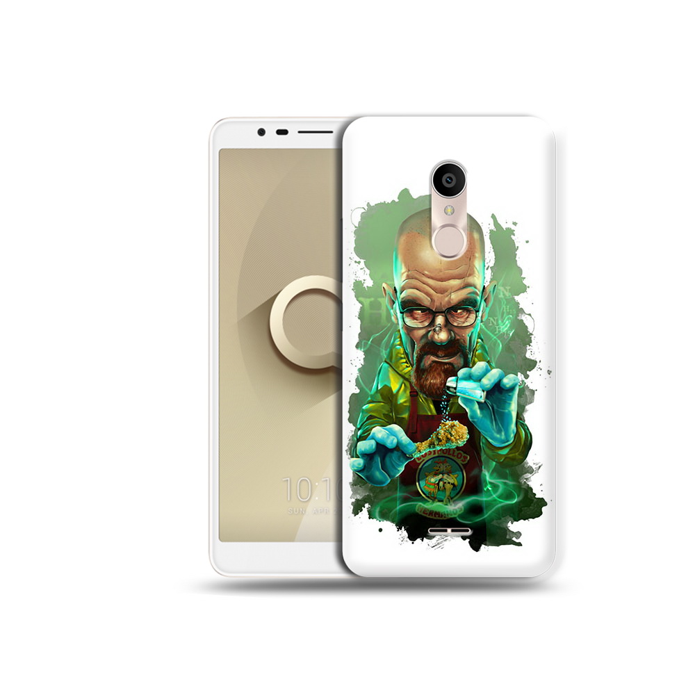 

Чехол MyPads Tocco для Alcatel 3C 5026D повар, Прозрачный, Tocco