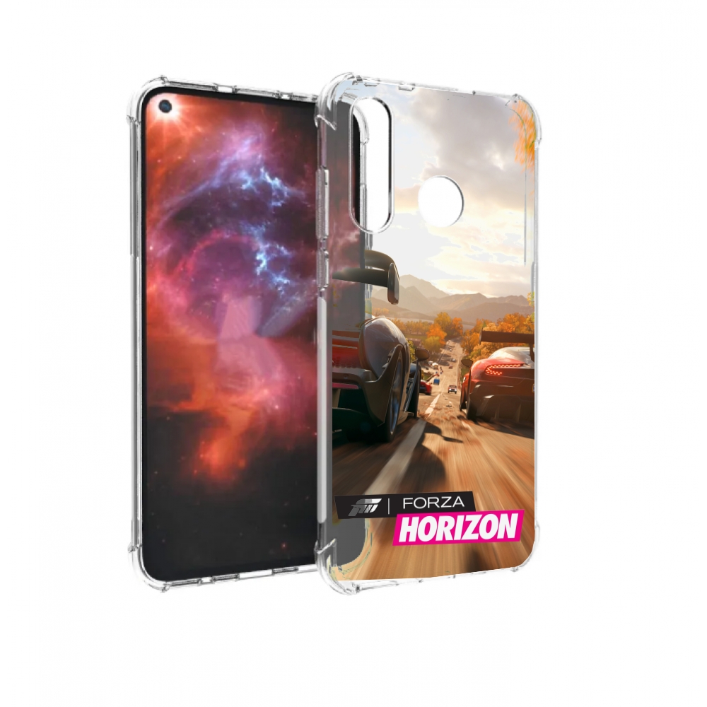

Чехол бампер MyPads Forza Horizon для Huawei Nova 4 противоударный, Прозрачный, Tocco