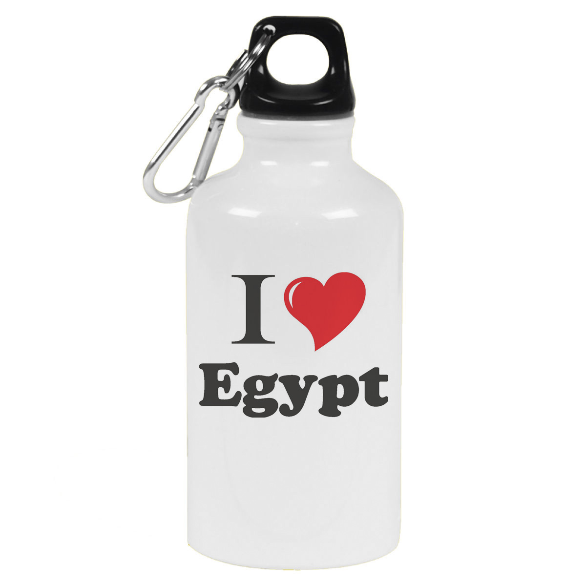 Бутылка спортивная CoolPodarok Путешествия. I love Egypt