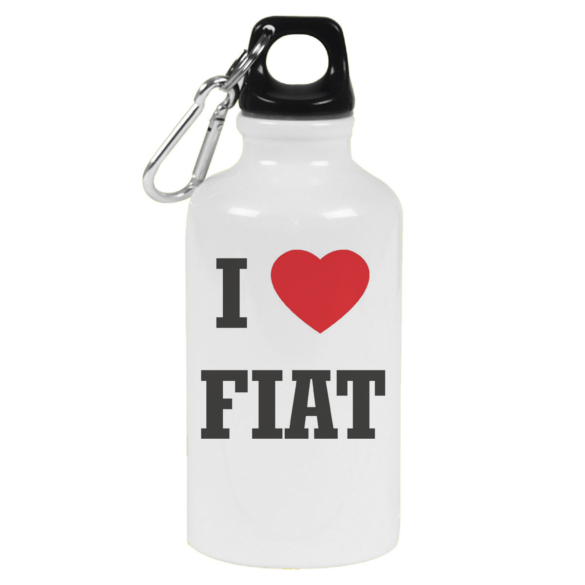 

Бутылка спортивная CoolPodarok Авто. I love Fiat