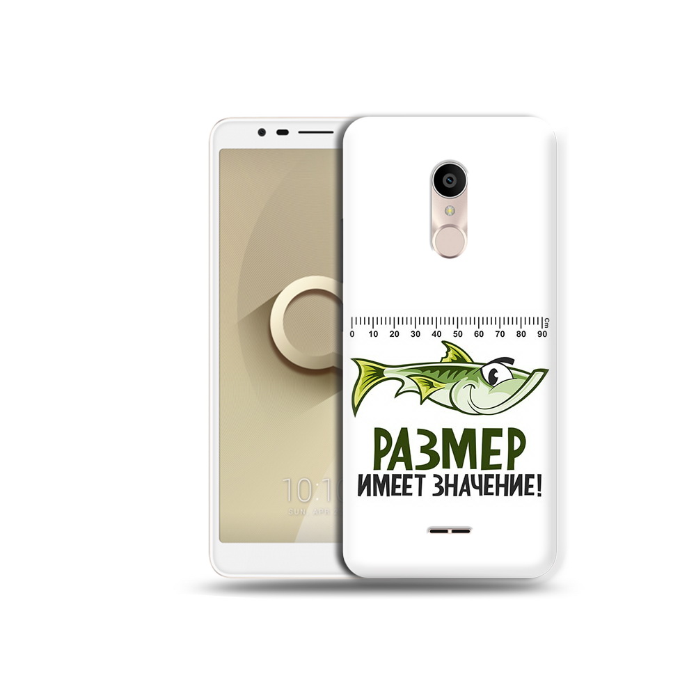 

Чехол MyPads Tocco для Alcatel 3C 5026D размер не имеет значения, Прозрачный, Tocco