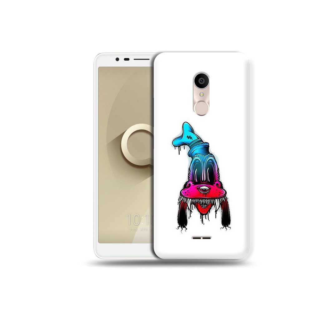 

Чехол MyPads Tocco для Alcatel 3C 5026D Гуффи, Прозрачный, Tocco