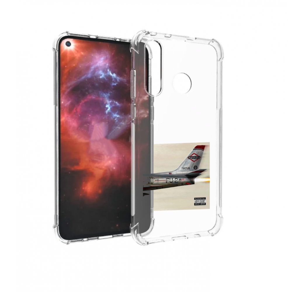 

Чехол Бампер Mypads Kamikaze Eminem Для Huawei Nova 4 Противоуда, Прозрачный, Tocco