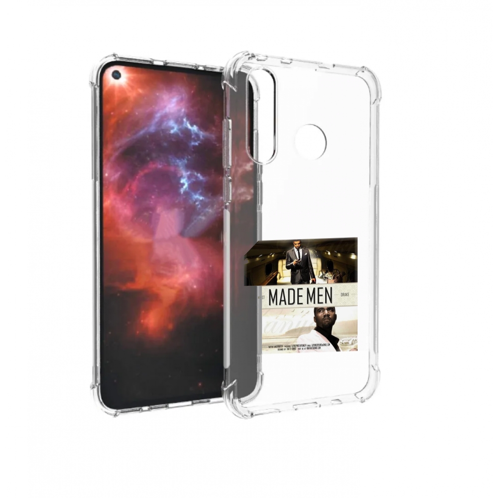 

Чехол бампер MyPads Kanye West & Drake - Made Men для Huawei Nov, Прозрачный, Tocco