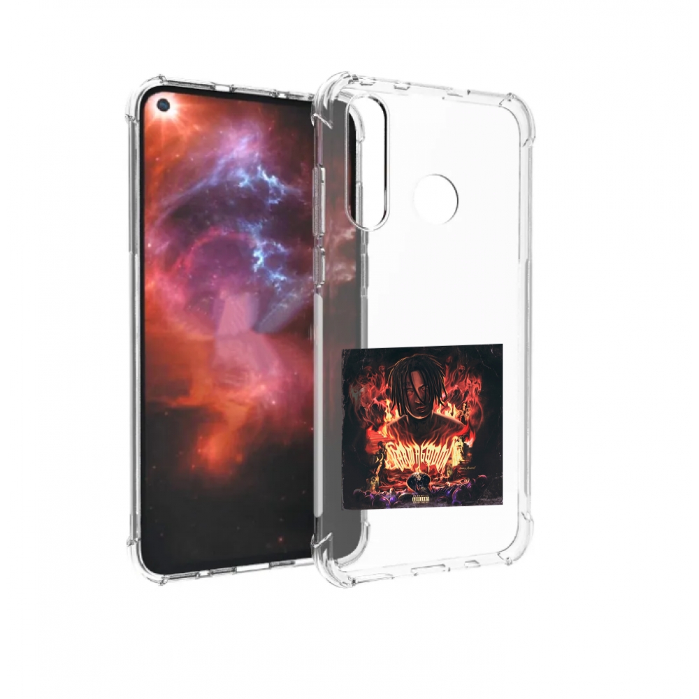 

Чехол бампер MyPads Karmageddon Kizaru для Huawei Nova 4 противо, Прозрачный, Tocco