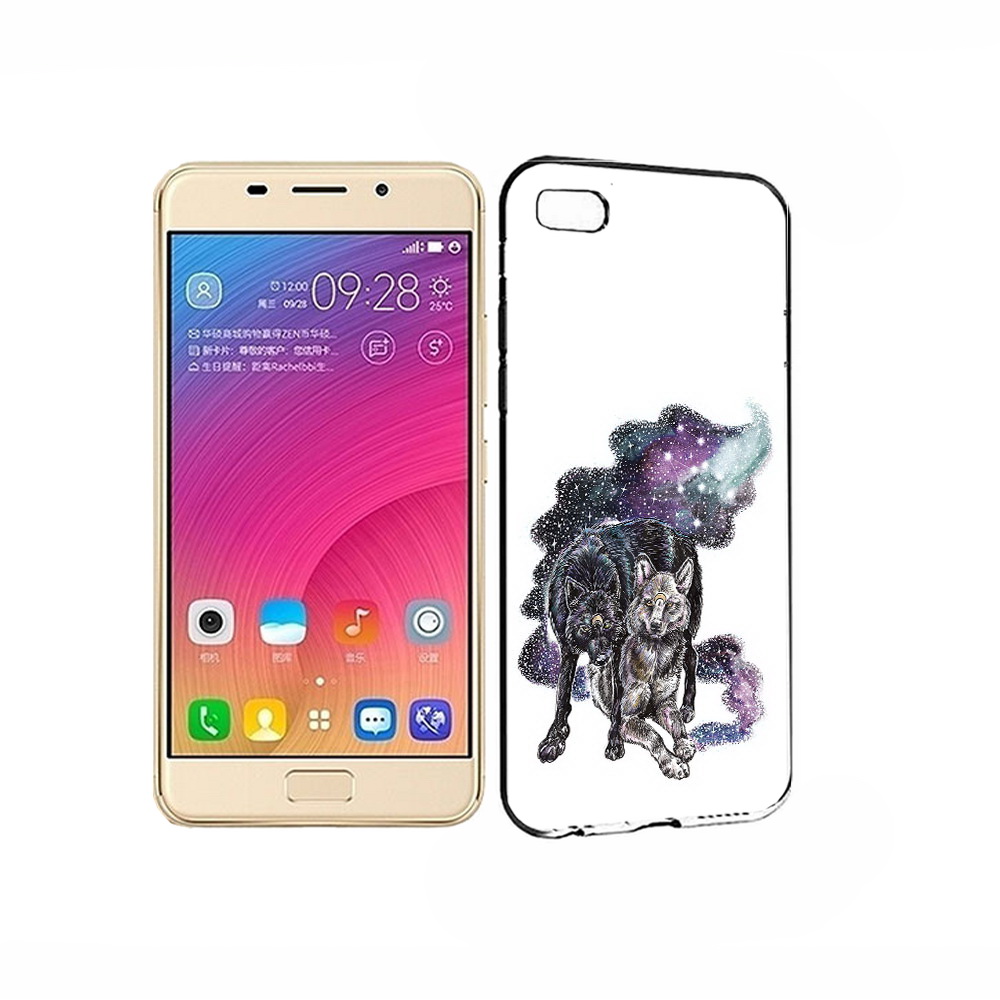 Чехол MyPads Tocco для Asus ZenFone 3S Max звездные волки