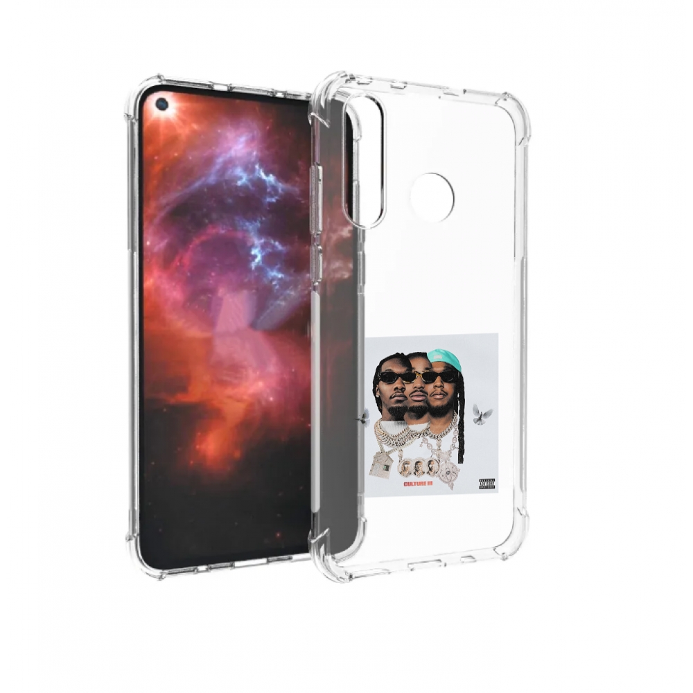

Чехол бампер MyPads Migos - Culture III для Huawei Nova 4 против, Прозрачный, Tocco