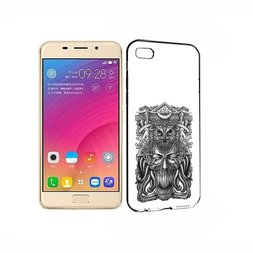 

Чехол MyPads Tocco для Asus ZenFone 3S Max зубастая сова, Прозрачный, Tocco