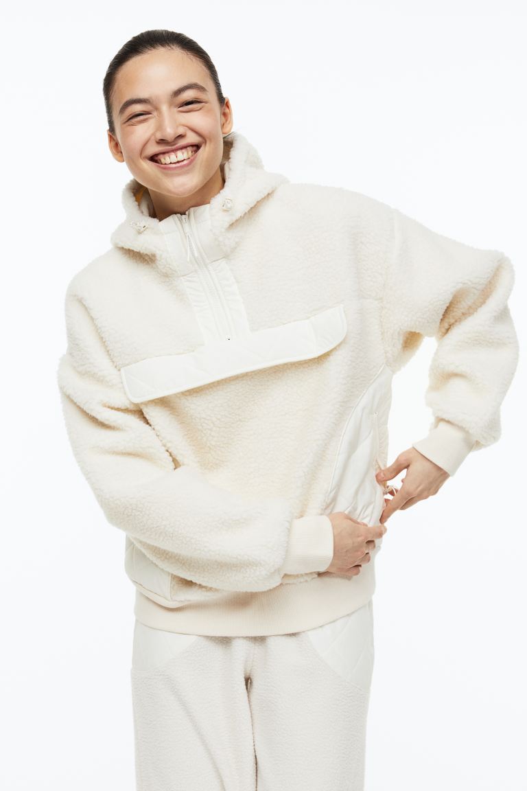 

Анорак женский H&M 1095387002 белый M (доставка из-за рубежа), 1095387002