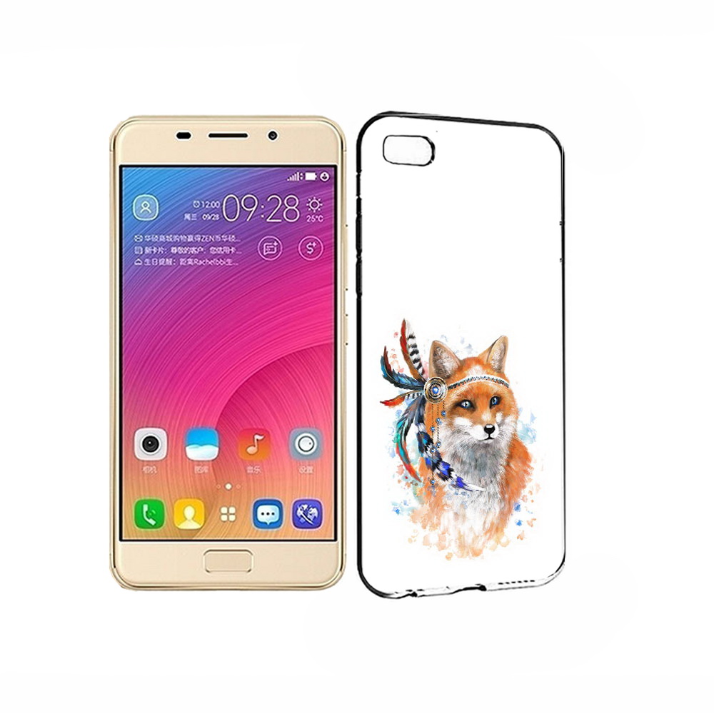 

Чехол MyPads Tocco для Asus ZenFone 3S Max инду лиса, Прозрачный, Tocco