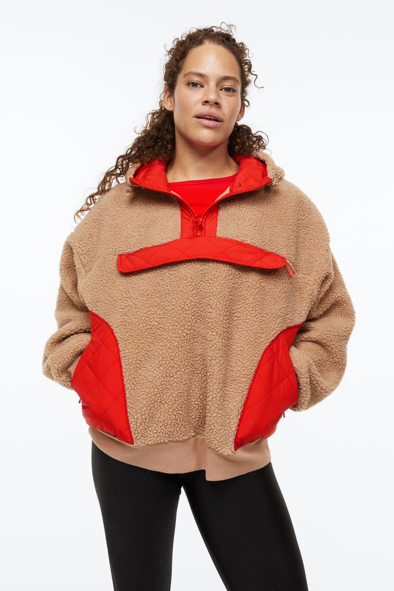 

Анорак женский H&M 1095387003 бежевый L (доставка из-за рубежа), 1095387003