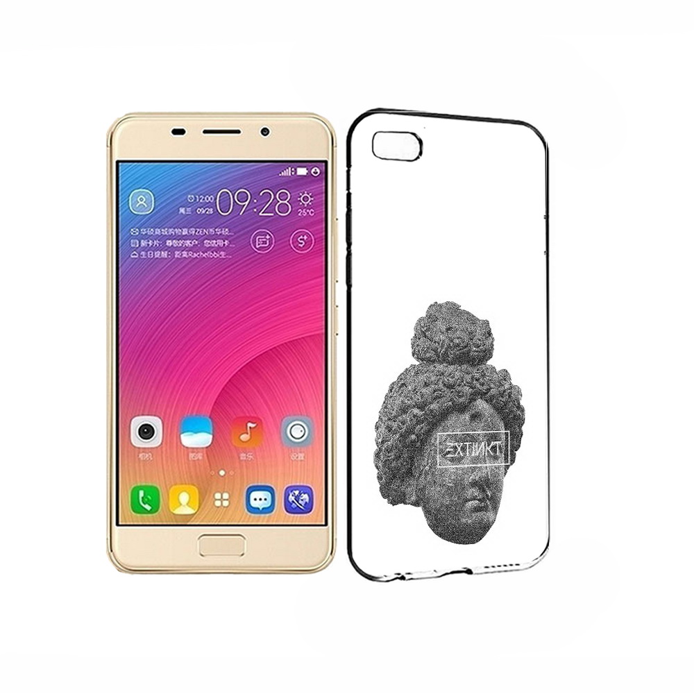 

Чехол MyPads Tocco для Asus ZenFone 3S Max каменное лицо девушки, Прозрачный, Tocco