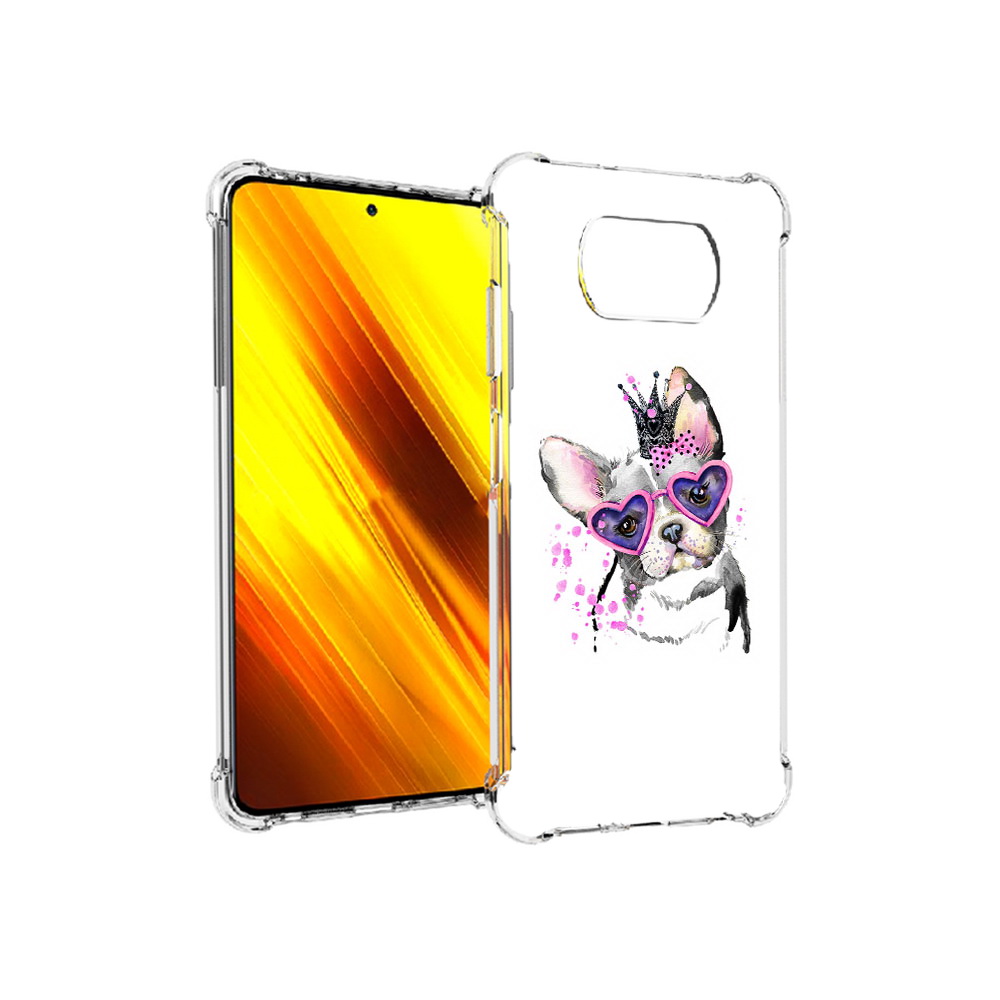 

Чехол MyPads Tocco для Xiaomi Poco X3 принцесса (PT154881.262.558), Прозрачный, Tocco