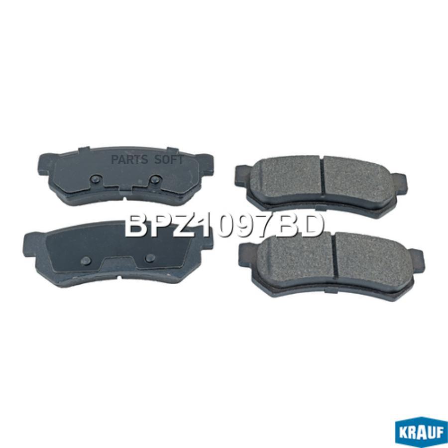 

Тормозные колодки Krauf дисковые BPZ1097BD