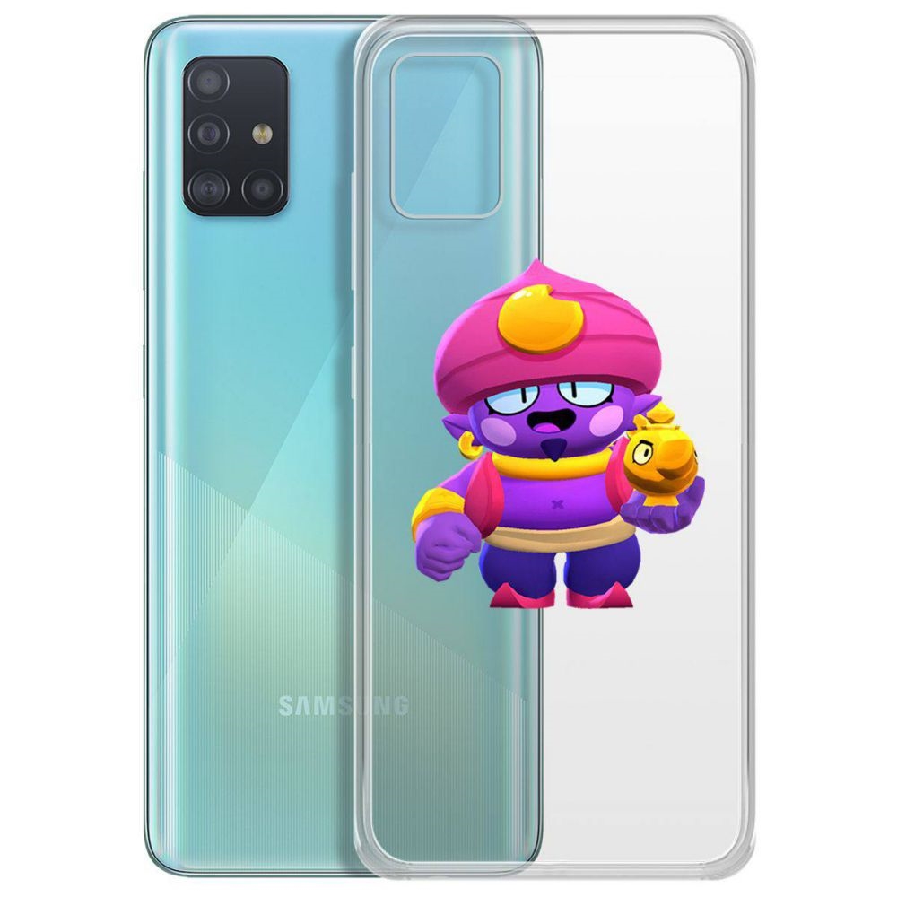 

Чехол-накладка Brawl Stars-Джин для Samsung Galaxy A51 (A515)