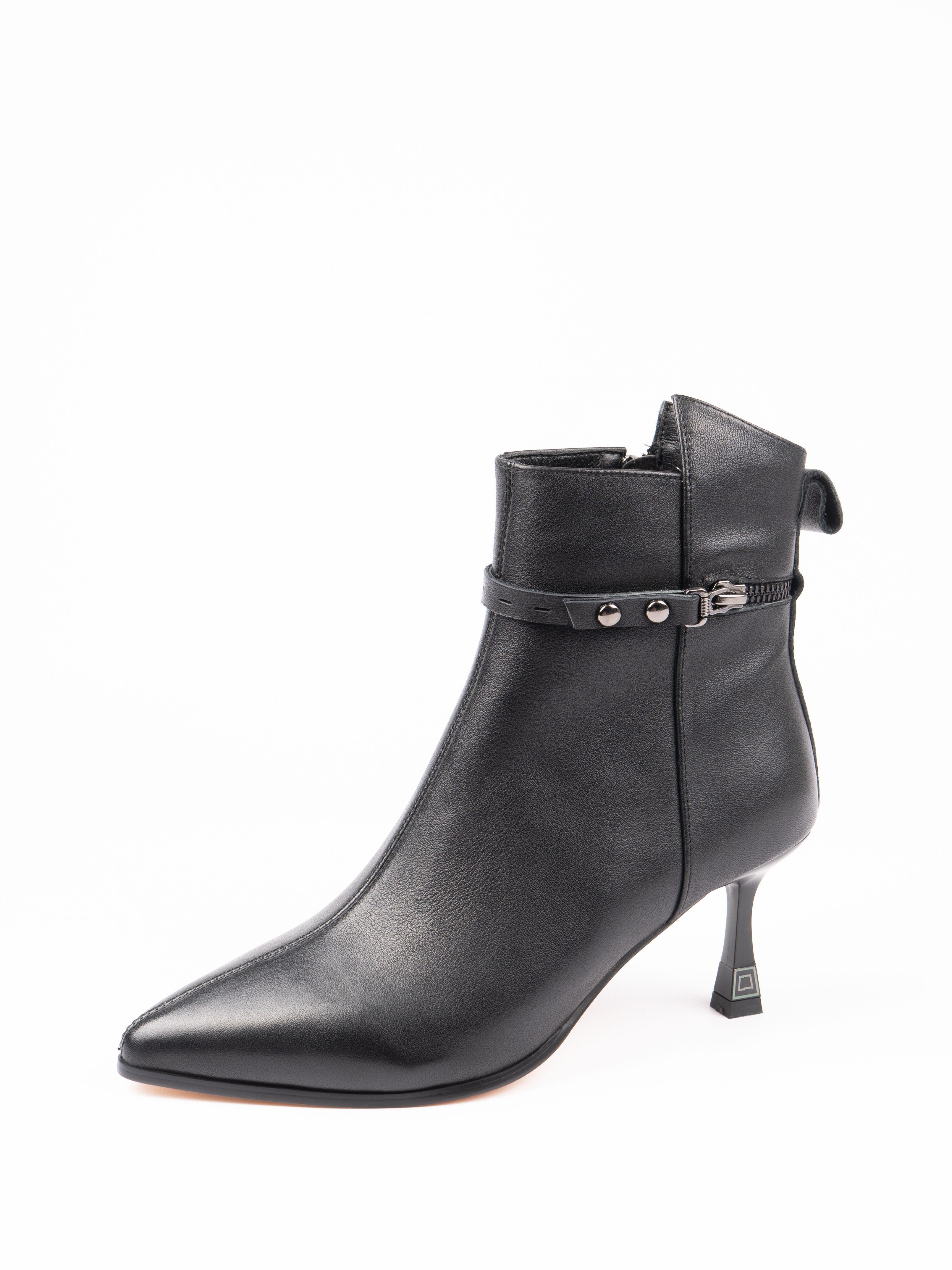 

Ботильоны женские 365 Shoes H007-L066-4 черные 38 RU, Черный, H007-L066-4