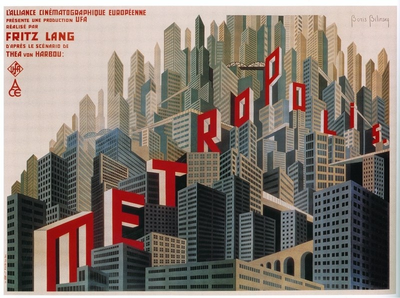 

Постер к фильму "Метрополис" (Metropolis) Оригинальный 76,2x101,6 см