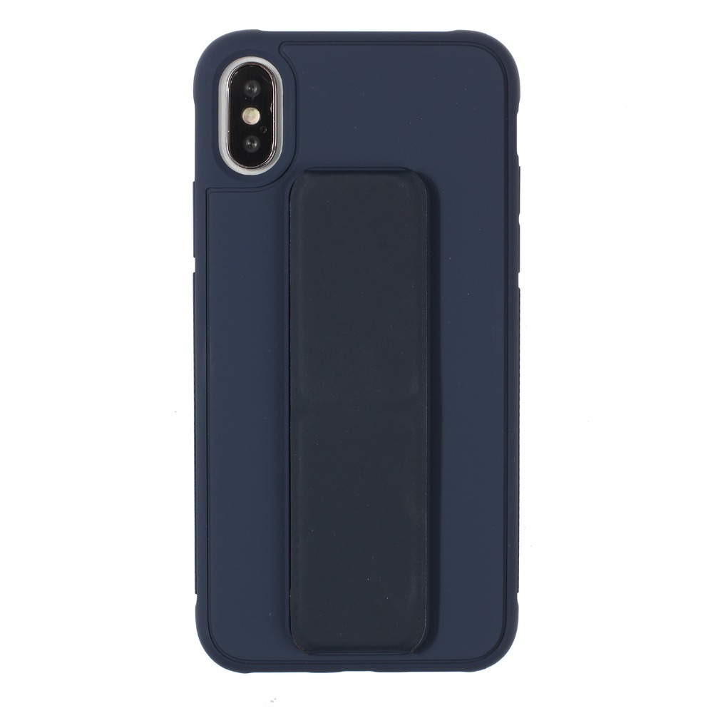 

Чехол силиконовый для iPhone X / XS с магнитной подставкой синий, Apple iPhone X / XS