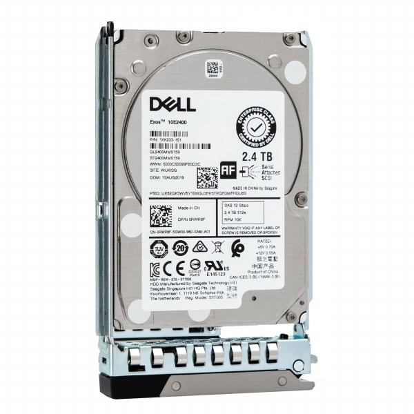 

Жесткий диск Dell RWR8F 2,4Tb 10000 SAS 2,5" HDD, RWR8F
