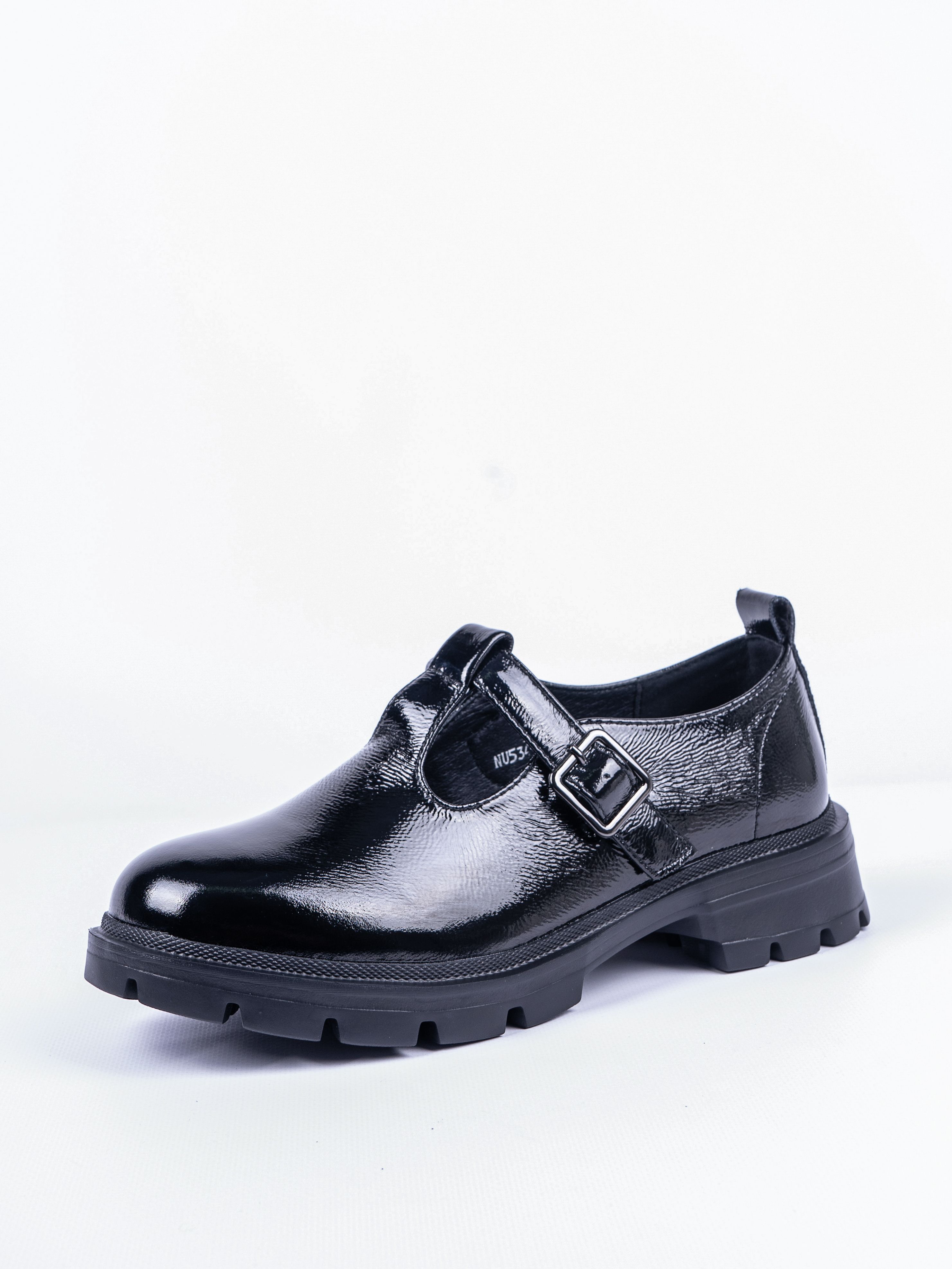 

Туфли женские Baden NU534-021 черные 38 RU, Черный, NU534-021