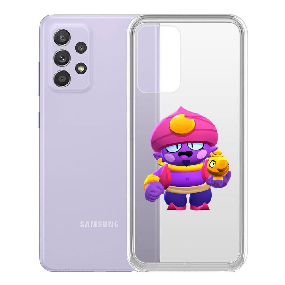 

Чехол-накладка Brawl Stars-Джин для Samsung Galaxy A52 (A525)