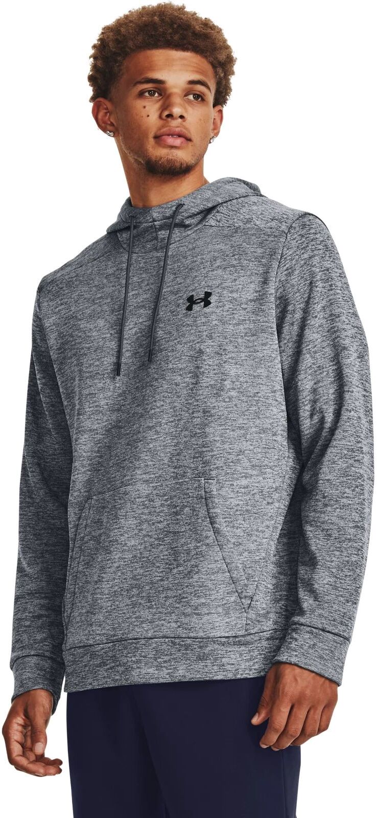 Худи мужское Under Armour Ua Fleece Twist Hd серое XS