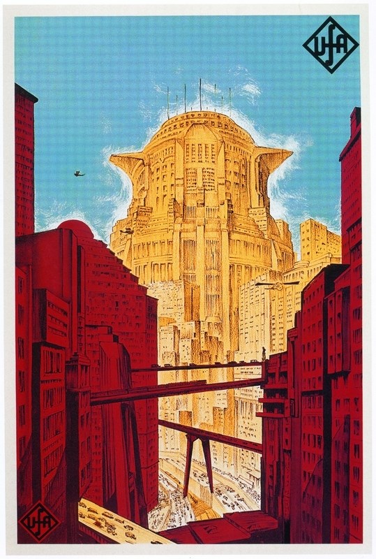 

Постер к фильму "Метрополис" (Metropolis) A4