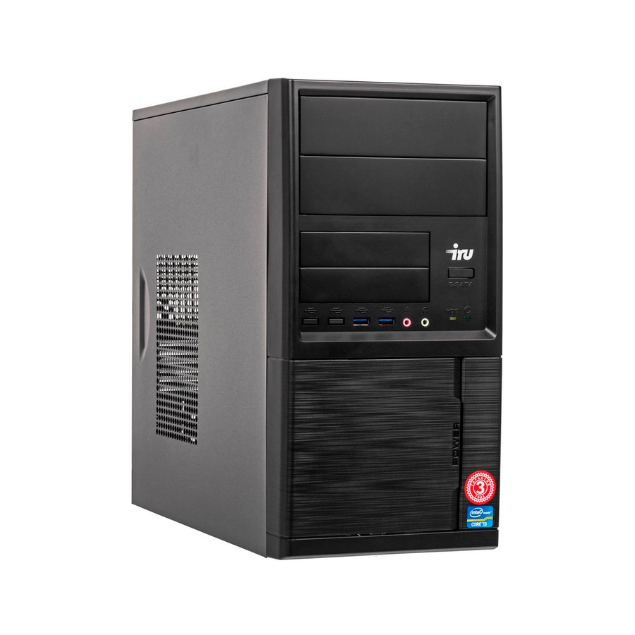 

Системный блок IRU Home 228 Black (1110883), 228