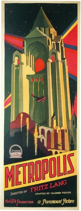 

Постер к фильму "Метрополис" (Metropolis) A4
