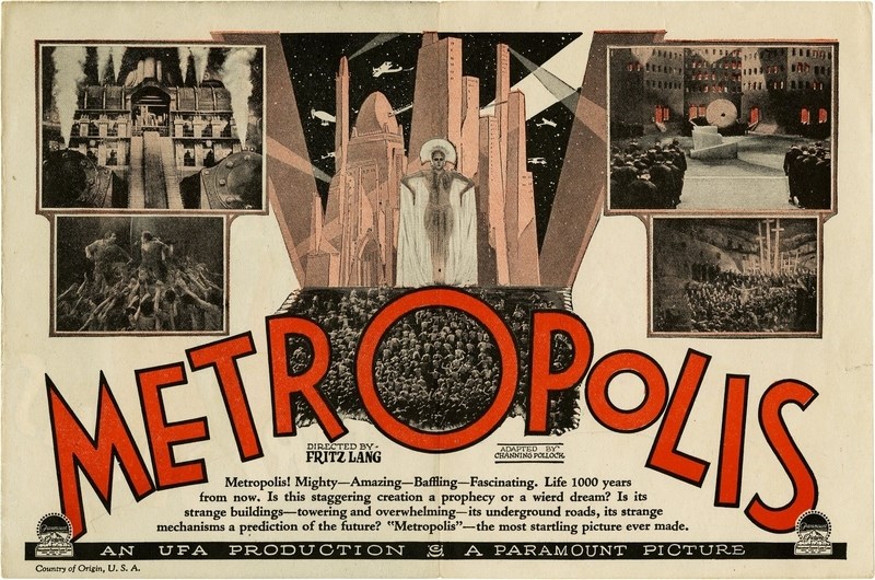 

Постер к фильму "Метрополис" (Metropolis) A3