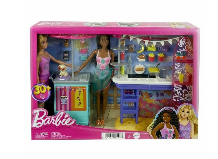 Игровой набор Mattel Barbie Кафе на пляже HNK99 8990₽