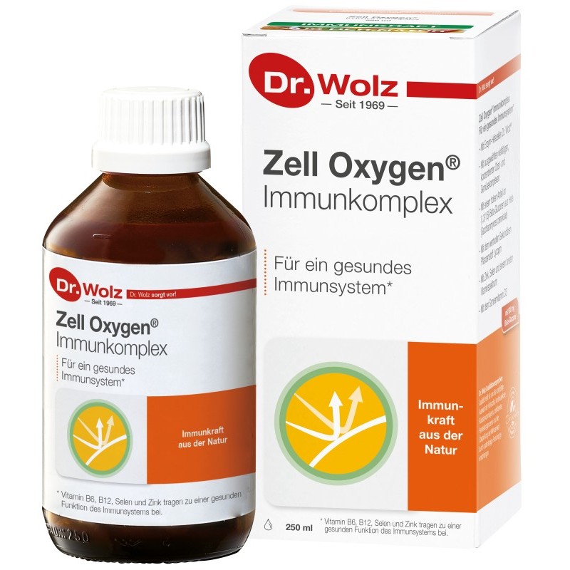 Купить Витаминный комплекс Dr.Wolz Zell Oxygen Immunkomplex концентрат 250 мл., Dr. Wolz