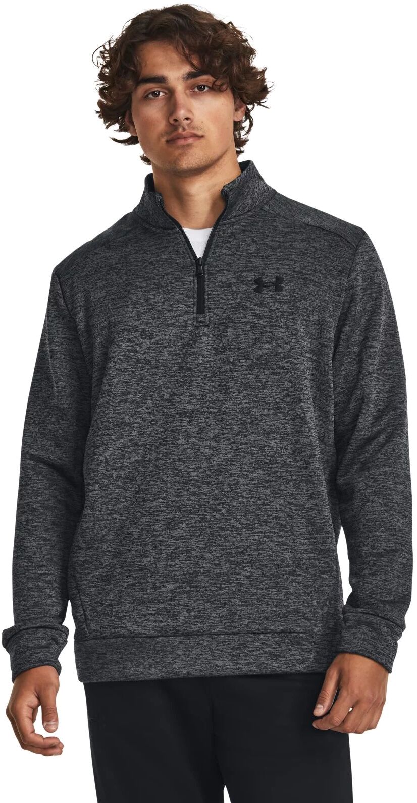 

Толстовка мужская Under Armour Ua Fleece Twist Qz черная 2XL, Черный, Ua Fleece Twist Qz