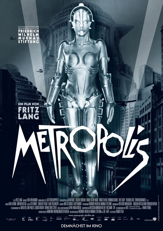 

Постер к фильму "Метрополис" (Metropolis) A4