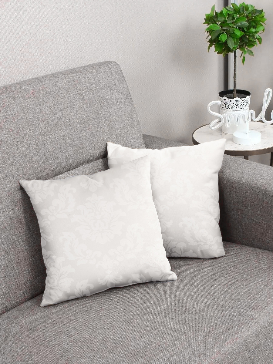 Подушка Непроспи Лебяжий пух 50х50 см для сна из микрофибры