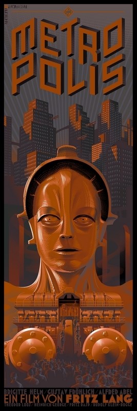 

Постер к фильму "Метрополис" (Metropolis) A3