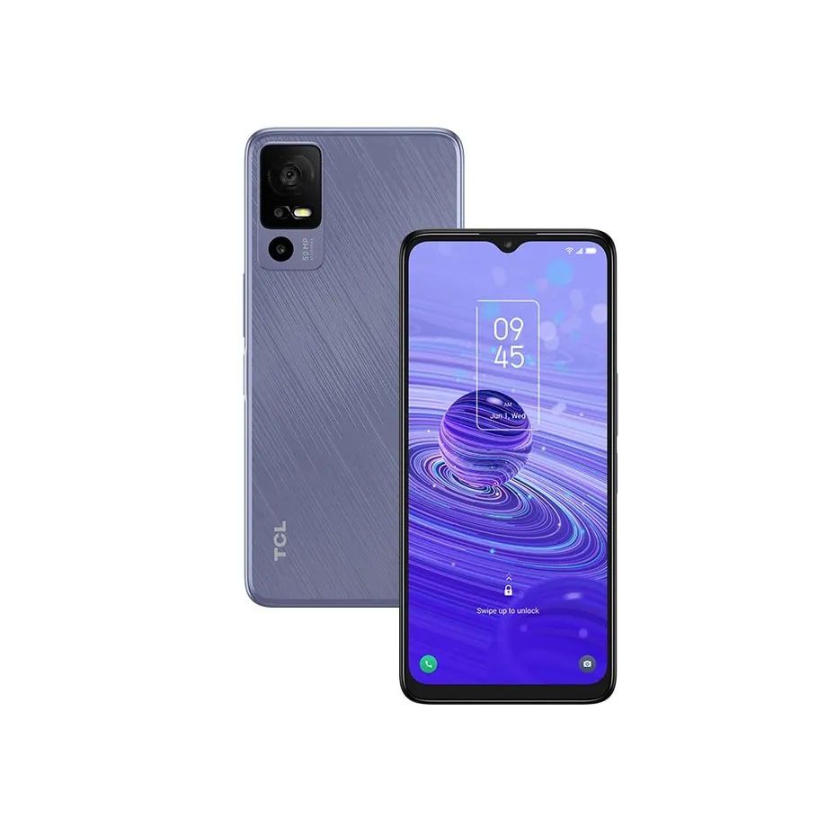 фото Смартфон tcl 40r 5g 4/128gb stardust purple (t771k_stardust-purple-4+128)