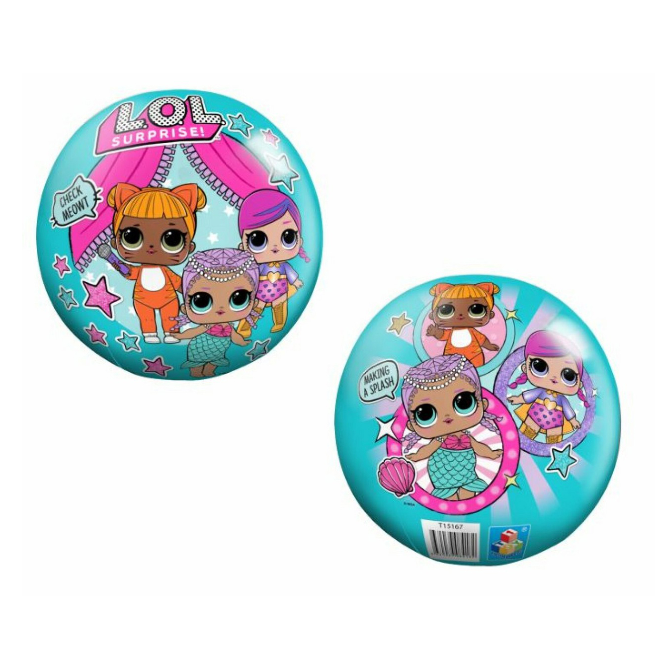 

Мяч детский Lol 1toy 15 см