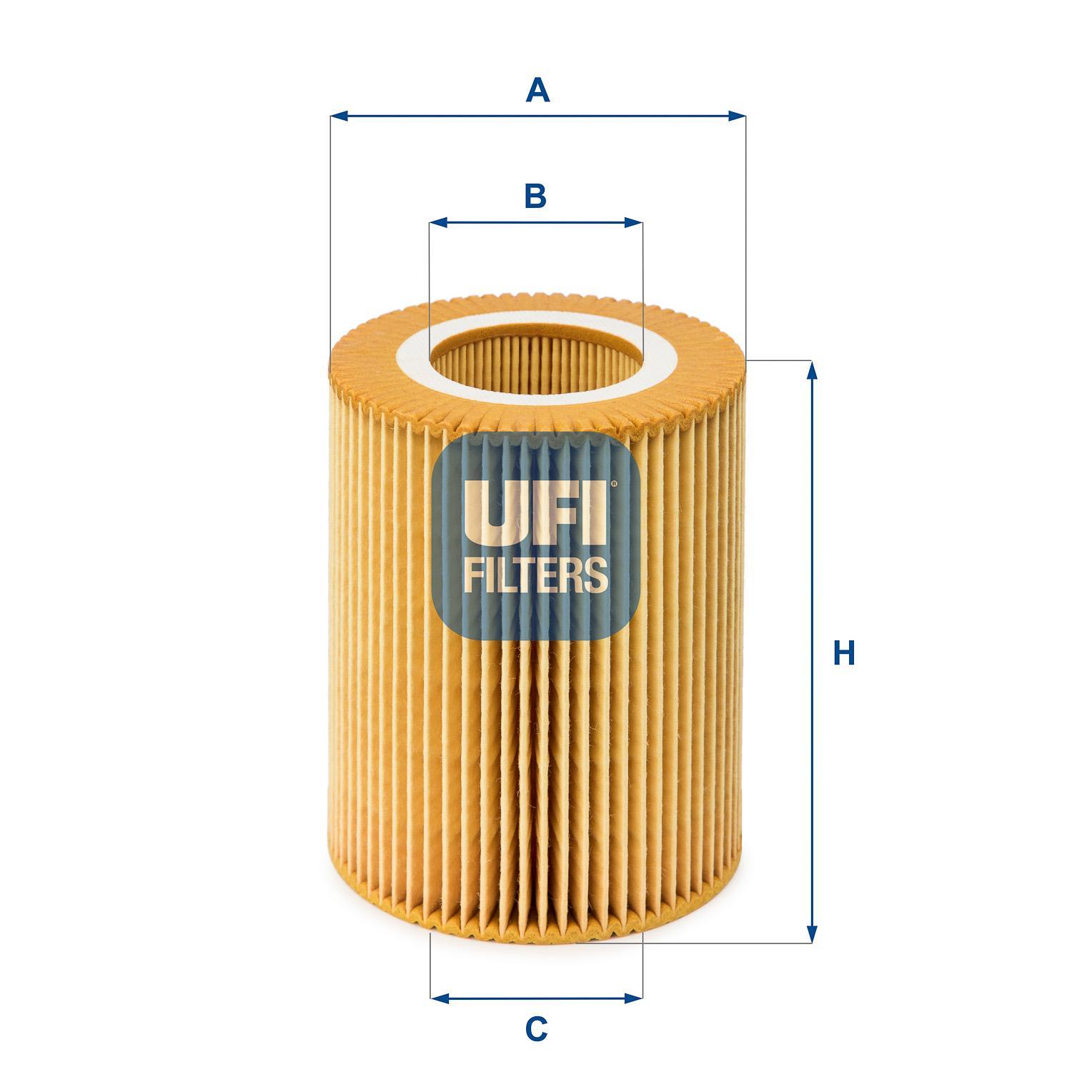 

Фильтр масляный UFI 25.004.00