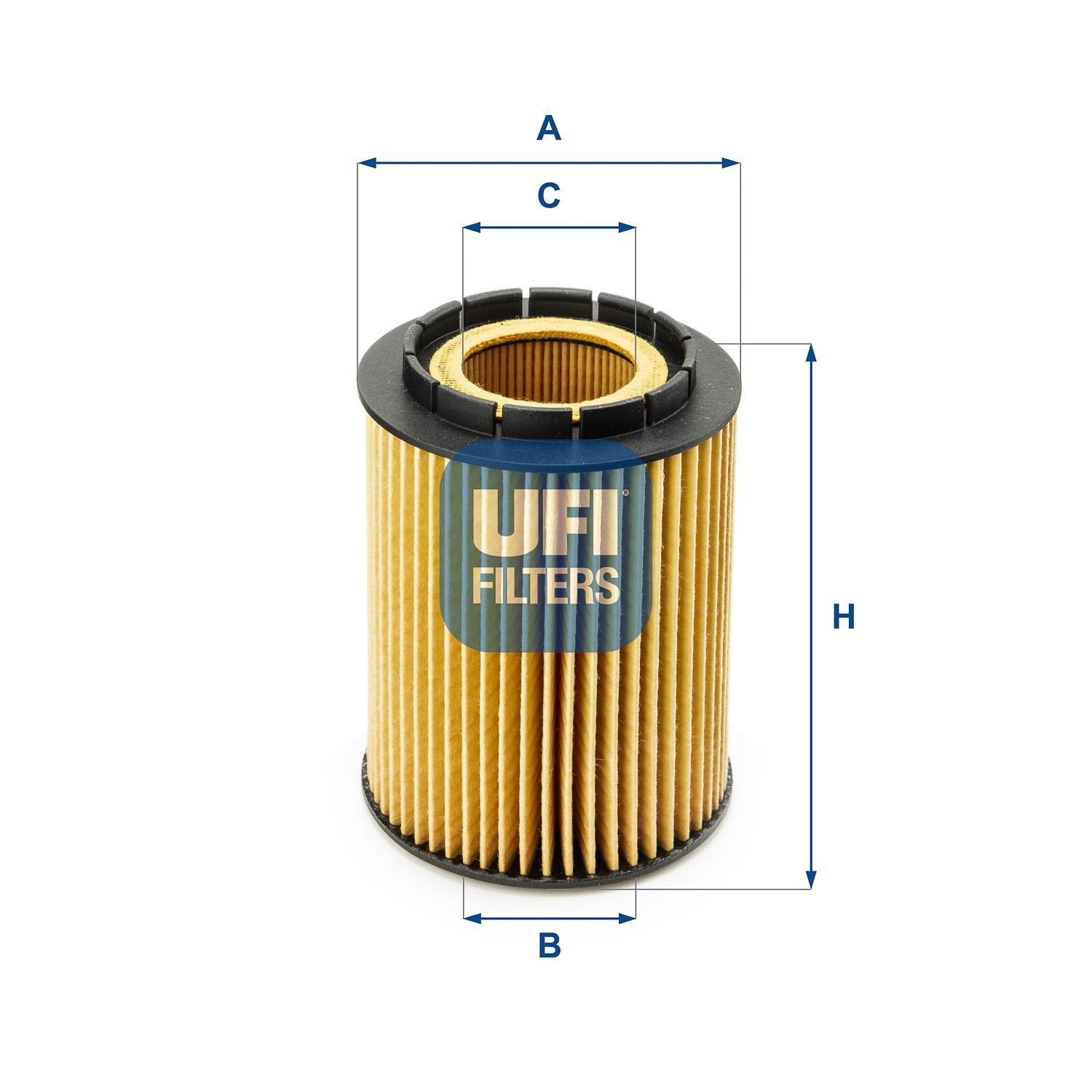 

Фильтр масляный UFI 25.010.00