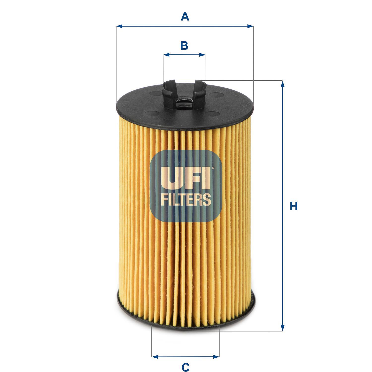 

Фильтр масляный UFI 25.012.00