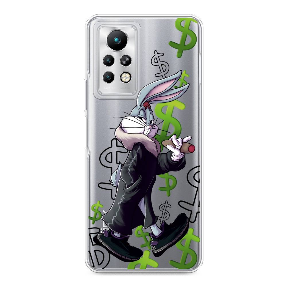 

Чехол для Infinix Note 11 Pro "Rich Bugs Bunny", Зеленый;черный;голубой, 3100550-6