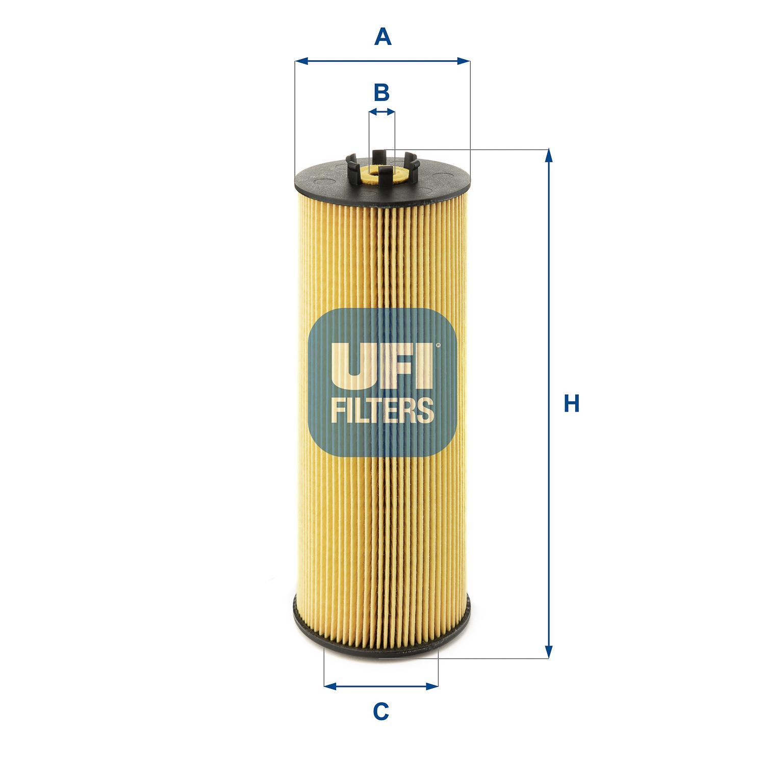 

Фильтр масляный UFI 25.019.00