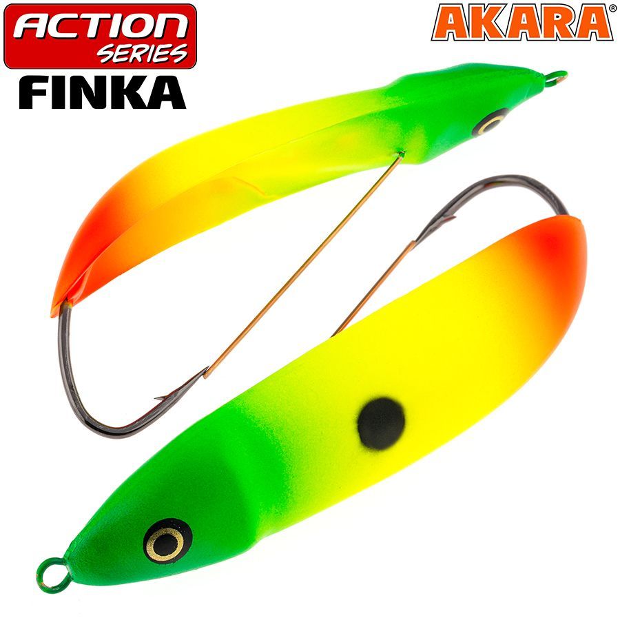 

Блесна Akara Finka minnow spoon ANF-60S-A21 колебалка 9 гр 60 мм, Finka minnow spoon