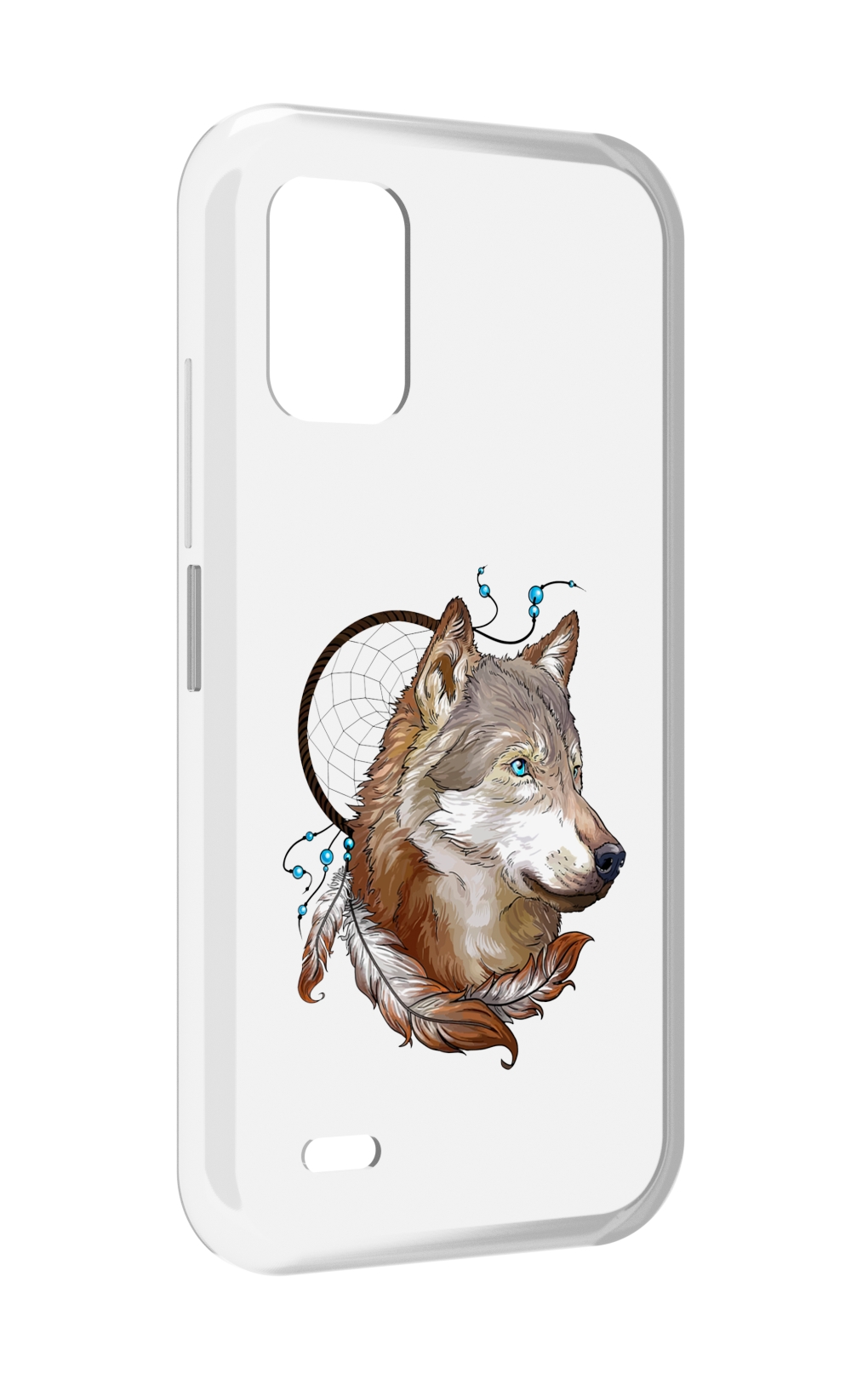

Чехол MyPads волк и ловец снов для UMIDIGI Bison GT2 / GT2 Pro, Прозрачный, Tocco