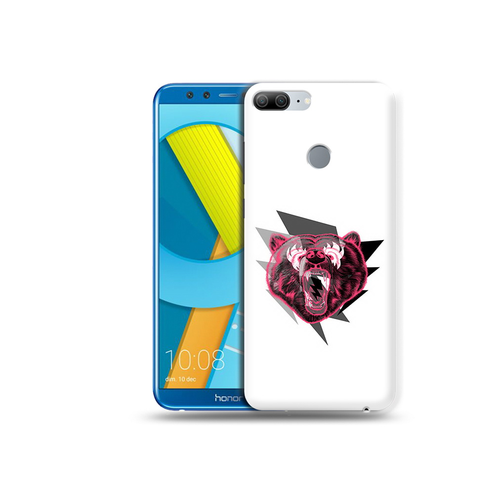 

Чехол MyPads Tocco для Huawei Honor 9 Lite грозовой медведь (PT117118.56.301), Прозрачный, Tocco