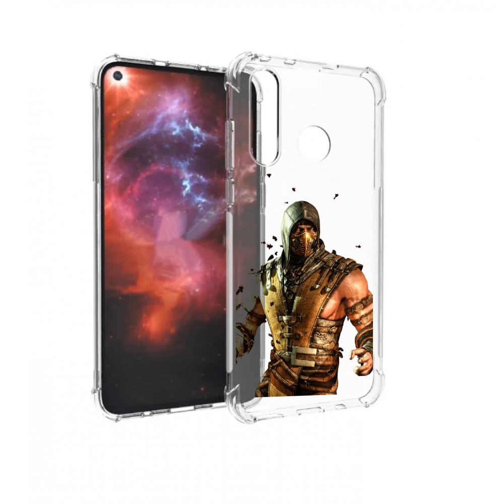 

Чехол бампер MyPads Mortal Kombat scorpion для Huawei Nova 4 про, Прозрачный, Tocco