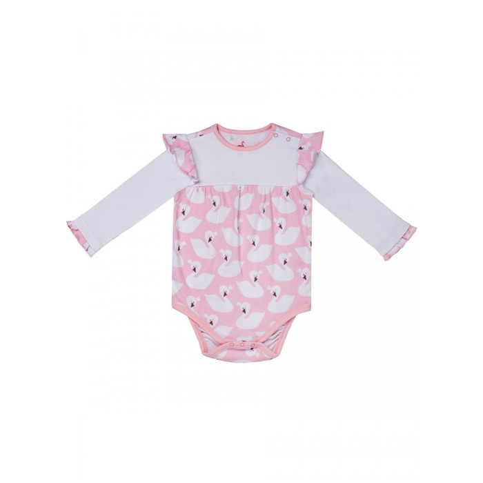 Боди детское Diva Kids DK-059, розовый, 62