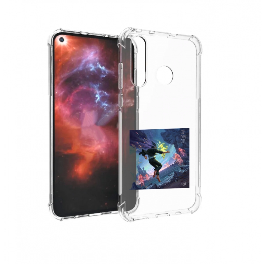 

Чехол бампер MyPads One More City ЛСП для Huawei Nova 4 противоу, Прозрачный, Tocco